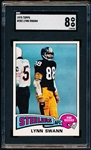 1975 Topps Football- #282 Lynn Swann, Steelers- SGC 8 (Nm-Mt 8)