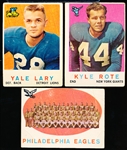 1959 Topps Fb- 21 Cards