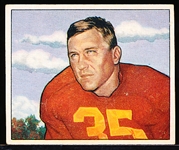 1950 Bowman Football- #29 Bill Dudley, Redskins- Hall of Famer!