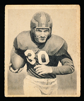 1948 Bowman Football- #78 Joe Scott, Giants- SP