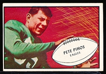 1953 Bowman Football- #73 Pete Pihos, Eagles- Hall of Famer!