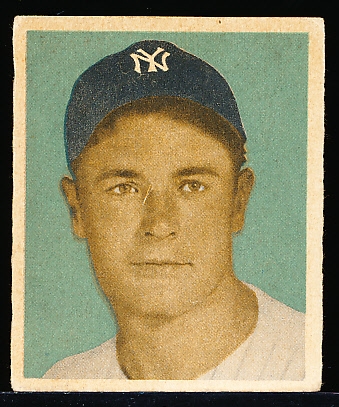 1949 Bowman Bb- #82 Joe Page, Yankees