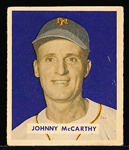 1949 Bowman Bb- #220 Johnny McCarthy, Sioux City- Hi#