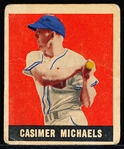 1948/49 Leaf Baseball- #13 Casimir Michaels, White Sox- SP