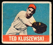 1948/49 Leaf Baseball- #38 Ted Kluszewski, Reds- Rookie!