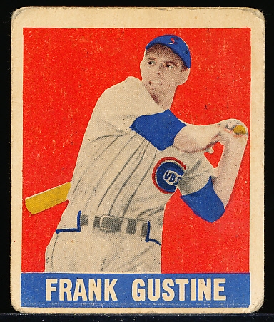 1948/49 Leaf Baseball- #88 Frank Gustine, Cubs- SP