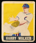 1948/49 Leaf Baseball- #137 Harry (The Hat) Walker, Chicago Cubs- SP