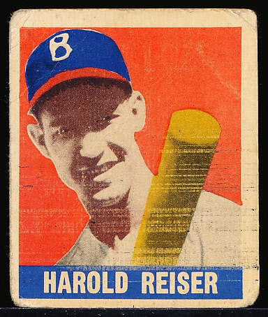 1948/49 Leaf Baseball- #146 Harold Reiser, Boston Braves- SP