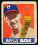 1948/49 Leaf Baseball- #146 Harold Reiser, Boston Braves- SP