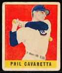 1948/49 Leaf Baseball- #168 Phil Cavaretta, Cubs- SP