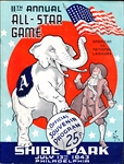 1943 MLB All-Star Game Program @ Philadelphia