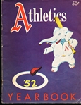 1952 Philadelphia A’s MLB Yearbook- Jay Publishing Version