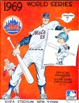 1969 MLB World Series Program- Baltimore Orioles @ New York Mets