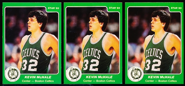 1984-85 Star Company Bskbl. #9 Kevin McHale, Celtics- 15 Cards