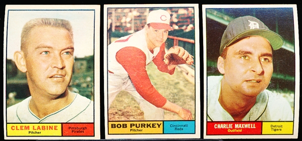 1961 Topps Baseball- 23 Diff