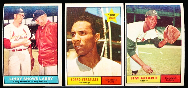 1961 Topps Baseball- 22 Diff