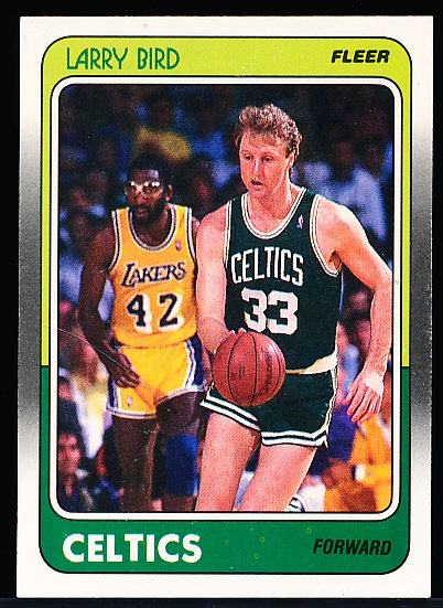 1988-89 Fleer Bskbl. #9 Larry Bird, Celtics