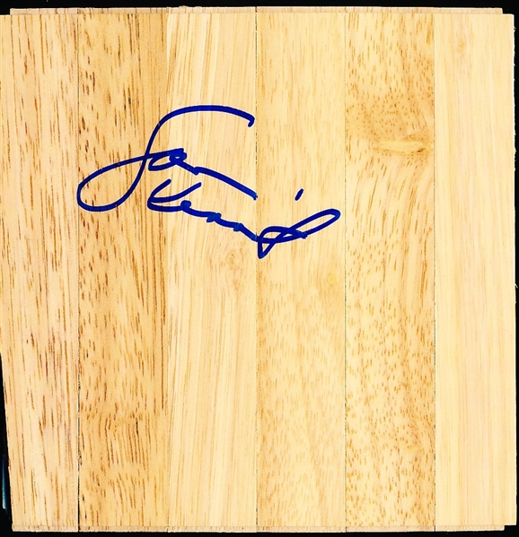 Autographed Sam Vincent NBA 6” x 6” Parquet-Style Flooring Piece