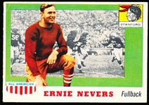 1955 Topps All American Fb- #56 Ernie Nevers, Stanford