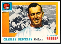 1955 Topps All American Fb- #61 Charles Brickley, Harvard