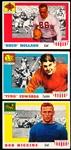 1955 Topps All American Fb- 3 Diff