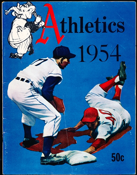 1954 Jay Publishing Philadelphia A’s MLB Yearbook