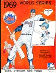 1969 MLB World Series Program- Baltimore Orioles @ New York Mets
