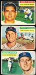 1956 Topps Baseball- 8 Diff