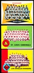 Three Baseball Team Cards