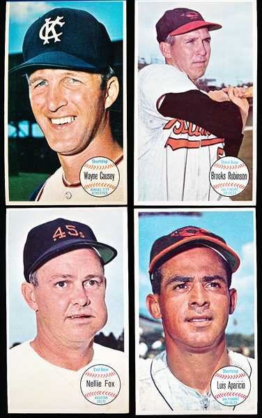 1964 Topps Baseball Giants- 4 Diff