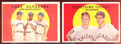 1959 Topps Bb- 2 Diff
