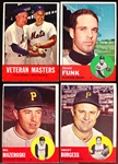 1963 Topps Bb- 4 Diff