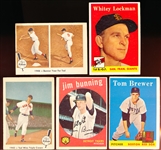 Five Older Baseball Cards