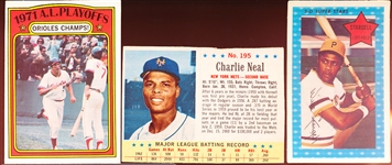 Six Older Baseball Cards