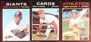 1971 Topps Bb- 3 Diff
