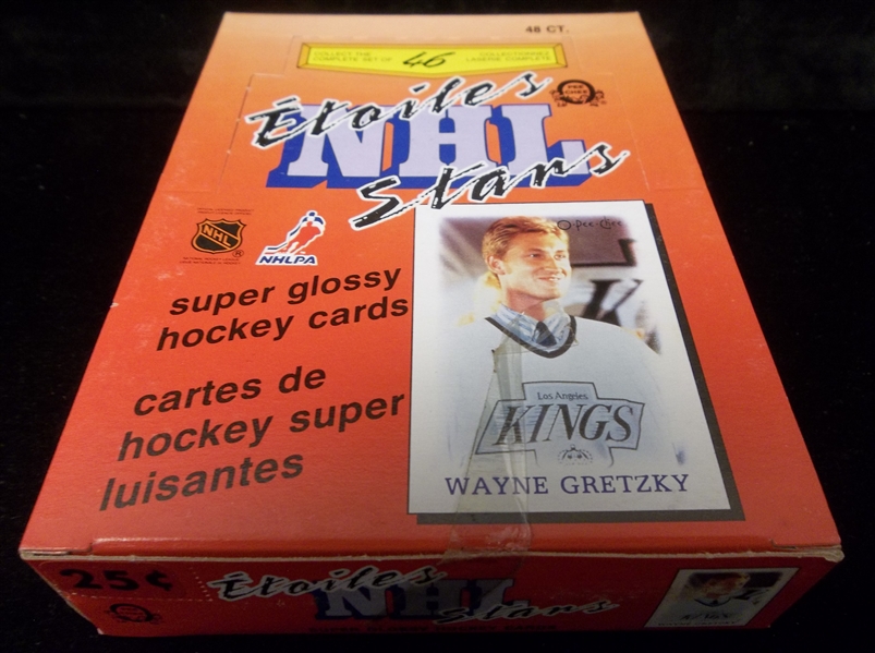 1988-89 O-Pee-Chee Mini Hockey Stars- 1 Unopened Wax Box