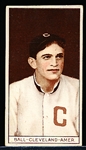 1912 T207 Bb- Ball, Cleveland Amer- Recruit Little Cigars back.