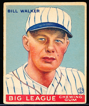 1933 Goudey Bb- #94 Bill Walker, Cardinals