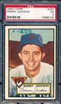 1952 Topps Baseball- #322 Randy Jackson, Cubs- PSA Ex 5- High #!