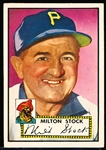 1952 Topps Baseball- #381 Milt Stock, Pirates