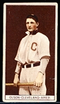 1912 T207 Bb- Ivan Olson, Cleveland Amer- Recruit back.