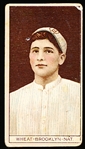 1912 T207 Bb- Zach Wheat, Brooklyn Nat- Recruit back