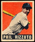 1948/49 Leaf Bb- #11 Phil Rizzuto, Yankees