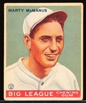 1933 Goudey Baseball- #48 Marty McManus, Red Sox