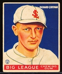 1933 Goudey Baseball- #101 Dick Coffman, Browns