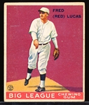 1933 Goudey Baseball- #137 Red Lucas, Reds