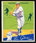 1934 Goudey Bb- #25 Roger Cramer, Philadelphia A’s