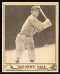1940 Playball Baseball- #203 Hale, Cleveland- Hi#