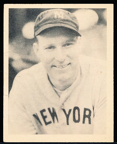 1939 Playball Bb- #3 Red Ruffing, Yankees- Hall of Famer!-  Name in all caps on back.