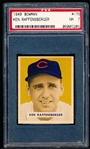 1949 Bowman Bb- #176 Ken Raffensberger RC, Reds- PSA NM 7